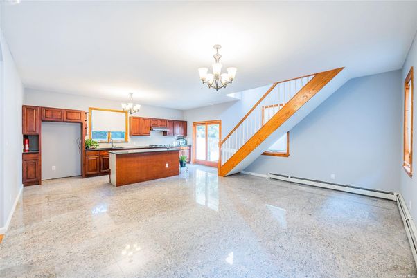 Chandelier, Interior, Kitchen