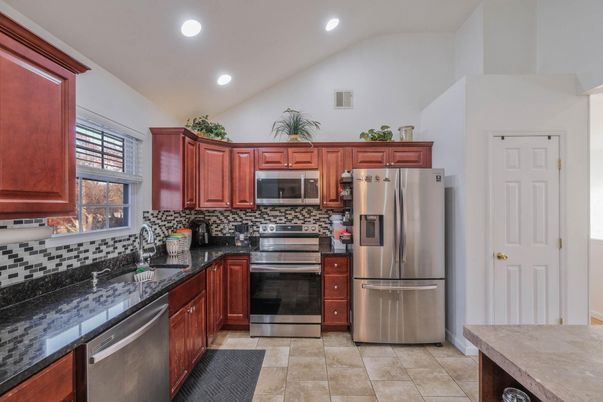 Interior, Kitchen, Recessed Lighting, Stainless Steel Appliances