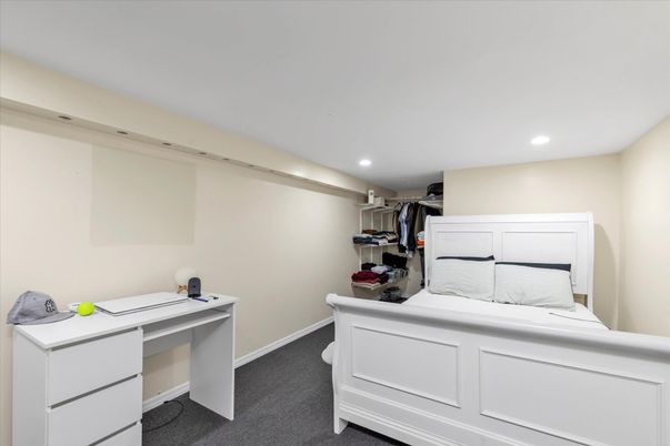 Bedroom, Home Office, Interior, Recessed Lighting