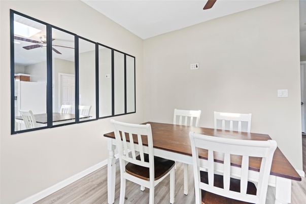 Dining room, Interior, Wood Texture Flooring