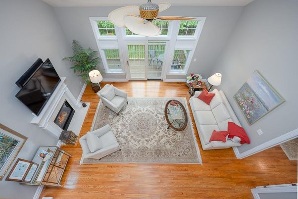Fireplace, Interior, Living room, Wood Texture Flooring