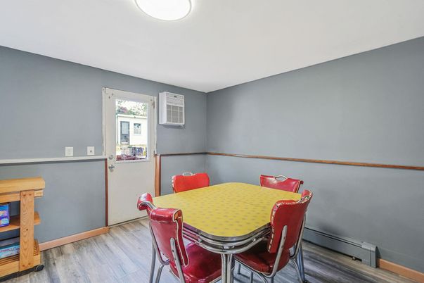 Dining room, Interior, Wood Texture Flooring