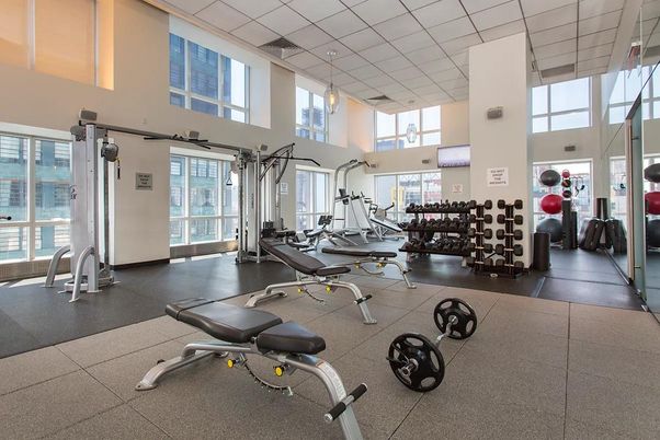Fitness Equipment, Gym, Interior