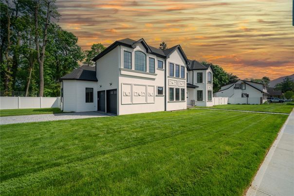 Attached, Backyard, Exterior, Facade, Farmhouse