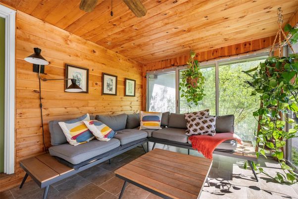 Interior, Living room, Wooden Ceilings, Wooden Walls
