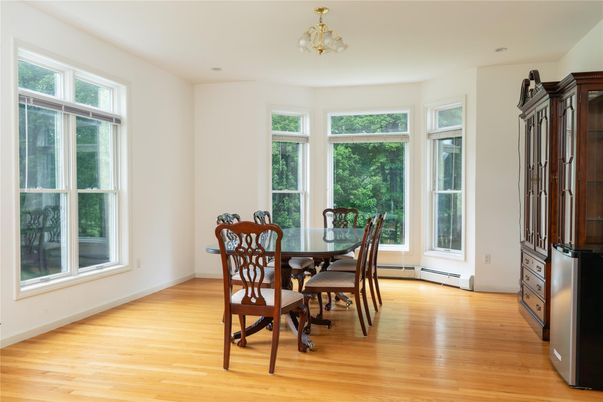 Dining room, Interior, Wood Texture Flooring
