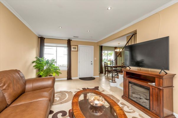 Chandelier, Dining room, Fireplace, Interior, Living room, Recessed Lighting
