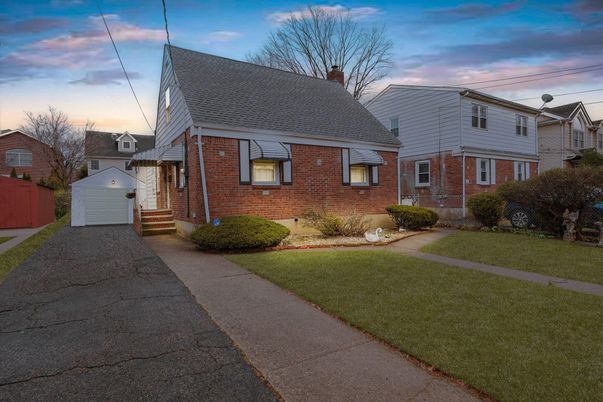Detached Garage, Exterior, Facade, Brick Facade, Cape Cod