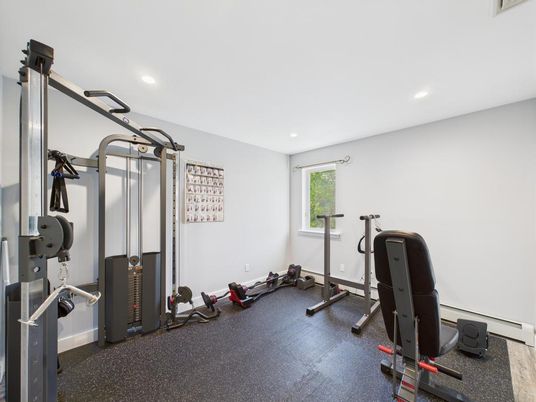 Fitness Equipment, Interior, Recessed Lighting
