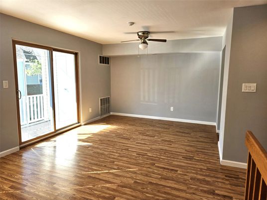 Empty room, Interior, Wood Texture Flooring