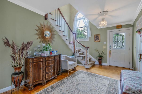 Chandelier, Interior, Wood Texture Flooring