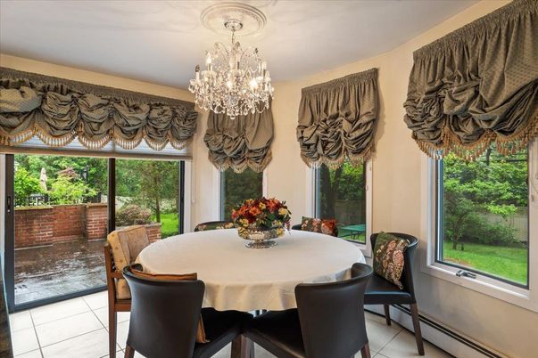 Chandelier, Dining room, Interior