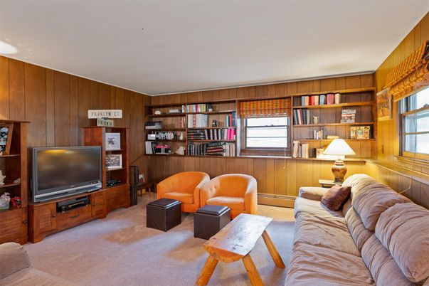 Interior, Living room, Wooden Walls