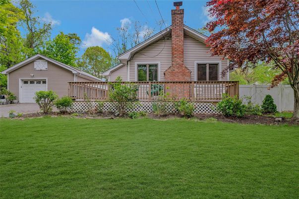 Attached, Backyard, Detached Garage, Exterior, Facade, Brick Facade, Tudor Revival