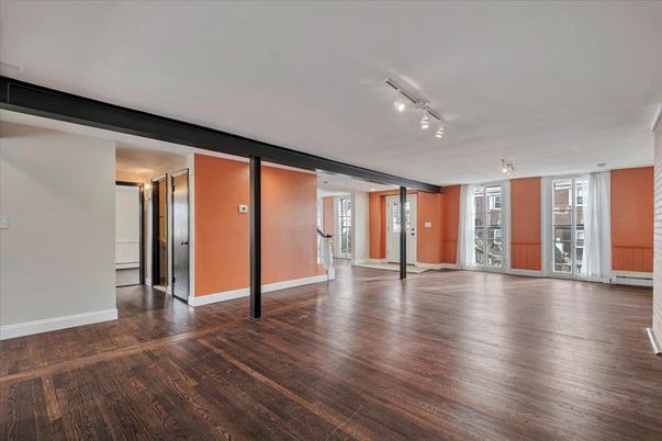 Empty room, Interior, Wood Texture Flooring