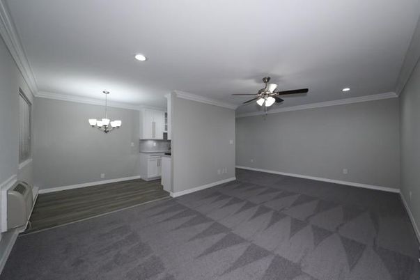 Chandelier, Empty room, Interior, Recessed Lighting