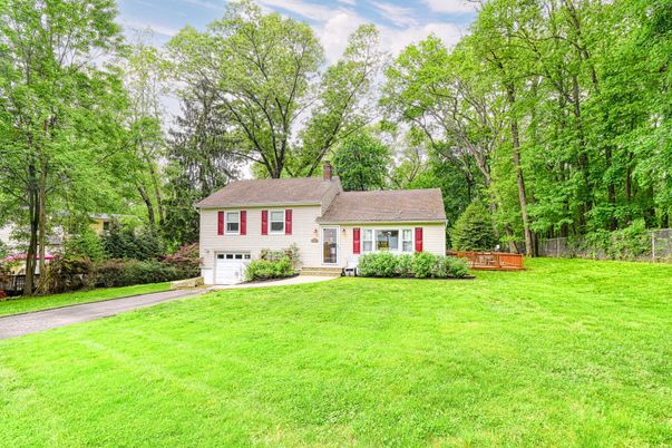 Attached, Backyard, Exterior, Facade, Cape Cod
