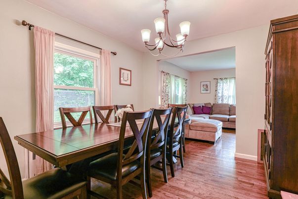 Chandelier, Dining room, Interior, Living room, Wood Texture Flooring