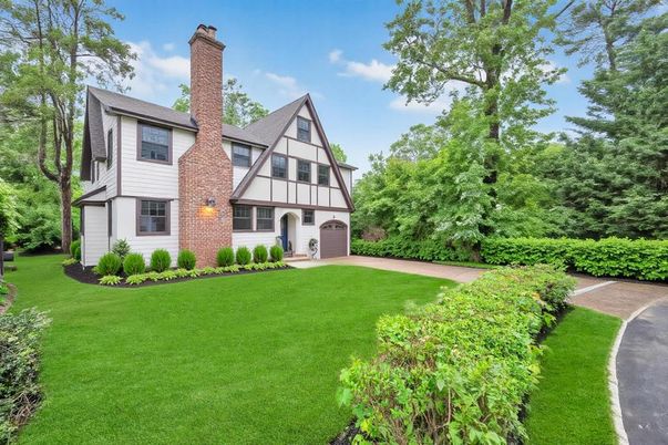 Backyard, Exterior, Facade, Brick Facade, Tudor Revival