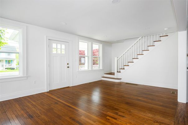 Empty room, Interior, Wood Texture Flooring