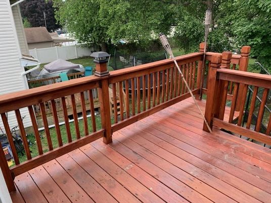 Exterior, Wood Texture Flooring