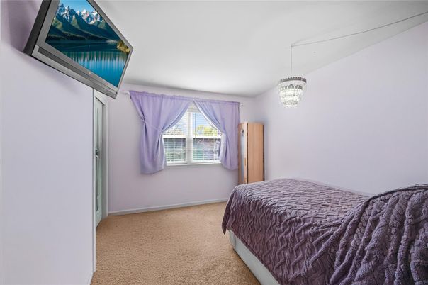 Bedroom, Chandelier, Interior