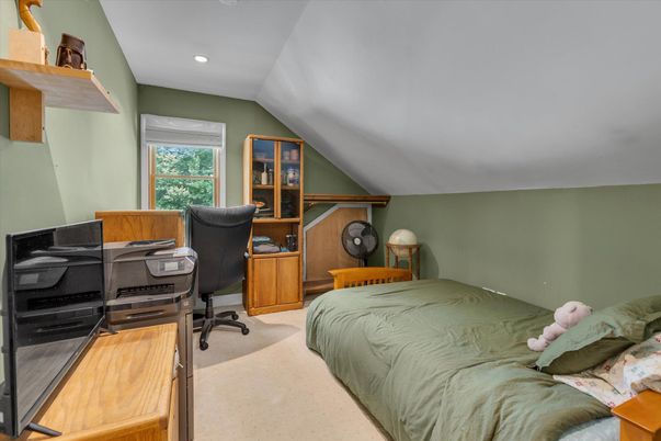 Bedroom, Home Office, Interior, Recessed Lighting