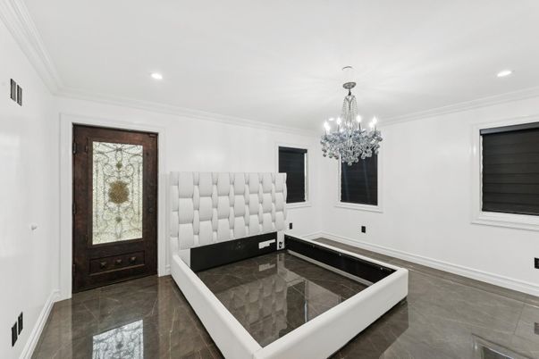 Bathroom, Chandelier, Interior, Recessed Lighting