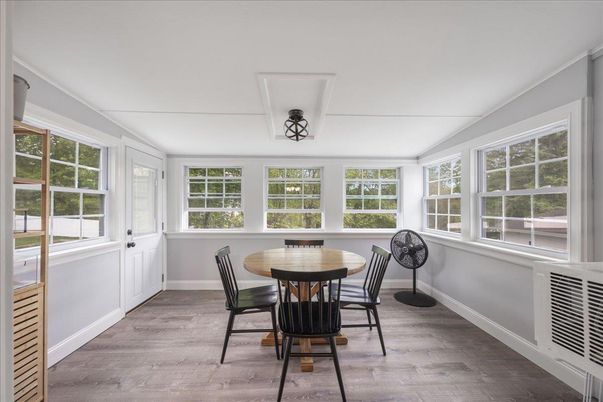 Dining room, Interior, Wood Texture Flooring
