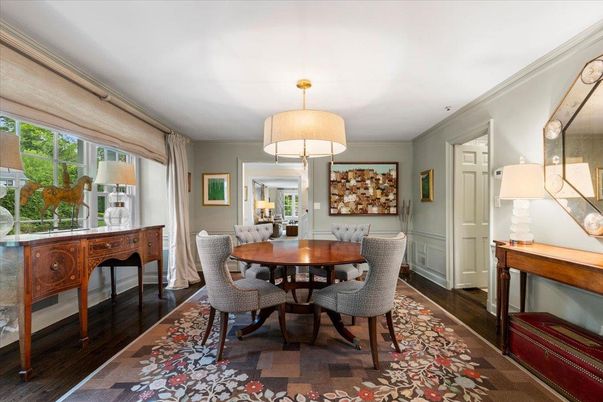 Dining room, Interior, Wood Texture Flooring