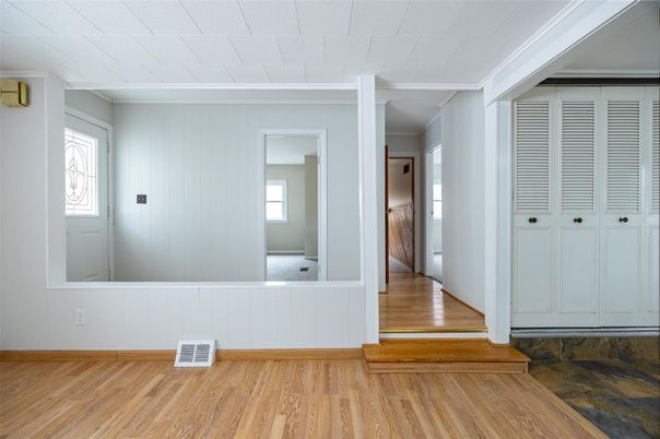 Empty room, Interior, Wood Texture Flooring