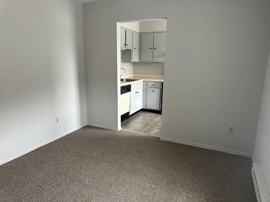 Empty room, Interior, Kitchen