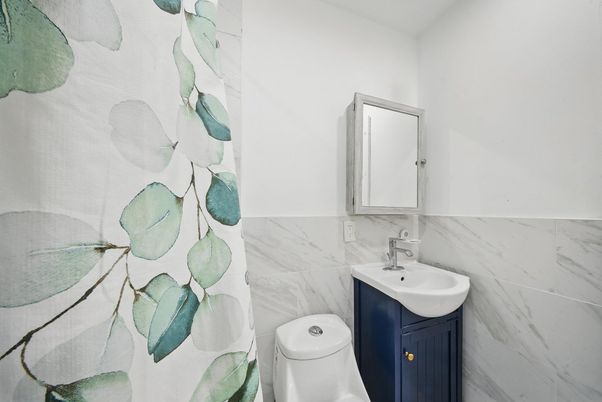 Bathroom, Interior, Marble Walls
