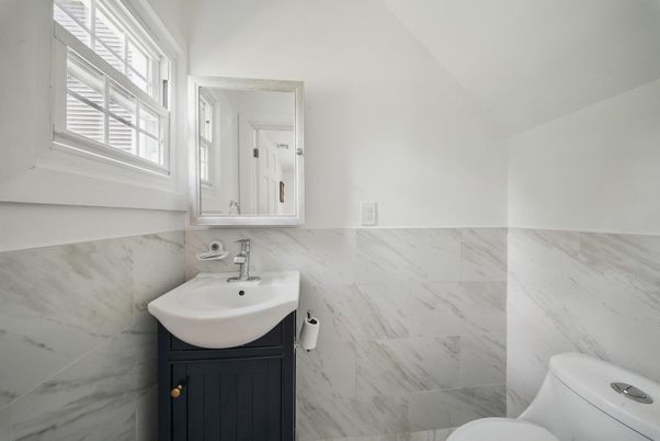 Bathroom, Interior, Marble Walls