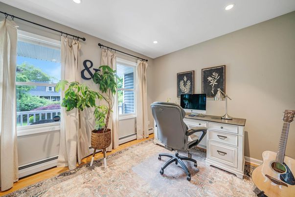 Home Office, Interior, Recessed Lighting