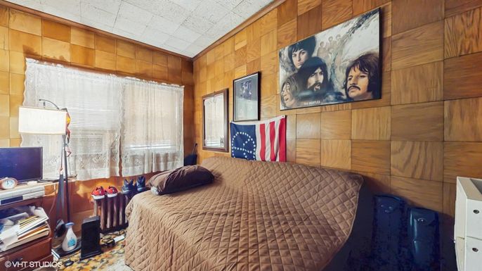 Bedroom, Interior, Wooden Walls