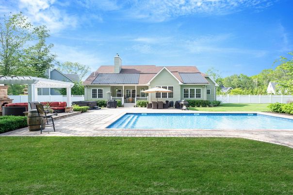 Backyard, Exterior, Pool, Solar Panels