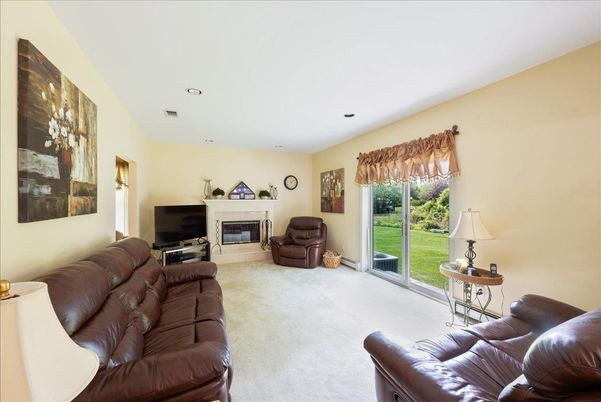 Fireplace, Interior, Living room, Recessed Lighting