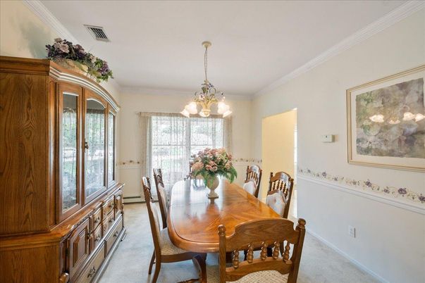 Chandelier, Dining room, Interior