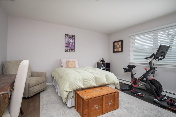 Bedroom, Fitness Equipment, Interior, Wood Texture Flooring