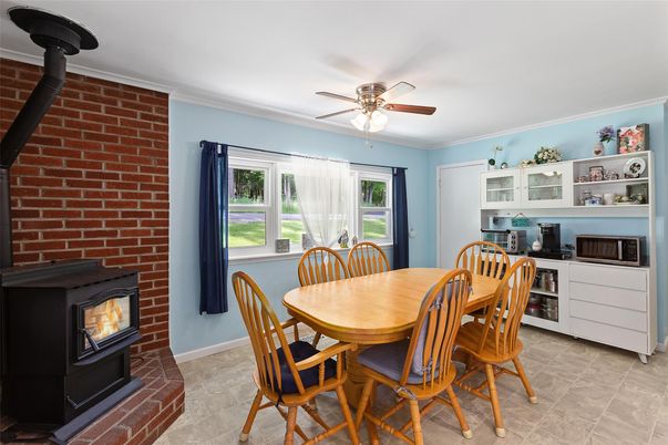 Dining room, Interior, Stone Walls