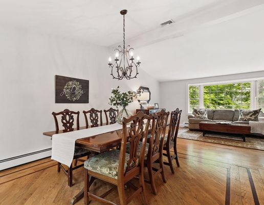 Chandelier, Dining room, Interior, Living room, Wood Texture Flooring