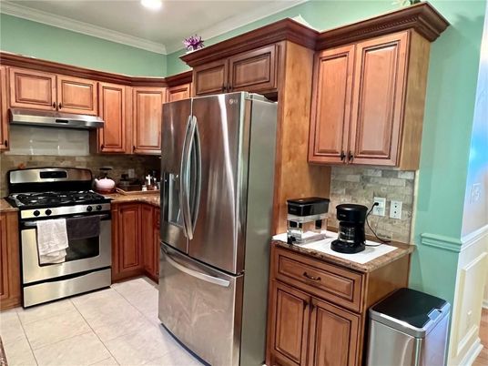 Interior, Kitchen, Recessed Lighting, Stainless Steel Appliances
