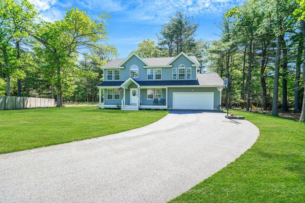 Attached, Backyard, Exterior, Facade, Farmhouse