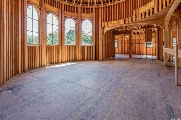 Empty room, Interior, Wooden Beams, Wooden Walls