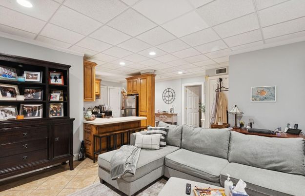 Interior, Kitchen, Living room, Recessed Lighting