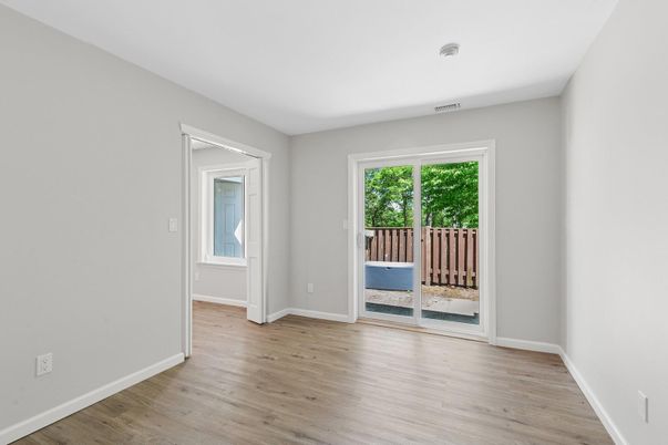 Empty room, Interior, Wood Texture Flooring