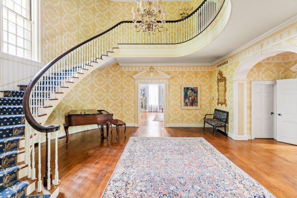 Chandelier, Interior, Piano, Wood Texture Flooring