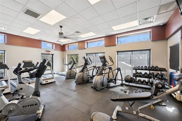 Fitness Equipment, Gym, Interior