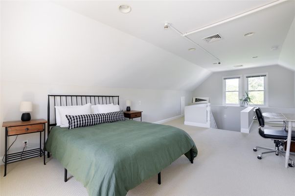 Bedroom, Home Office, Interior, Recessed Lighting